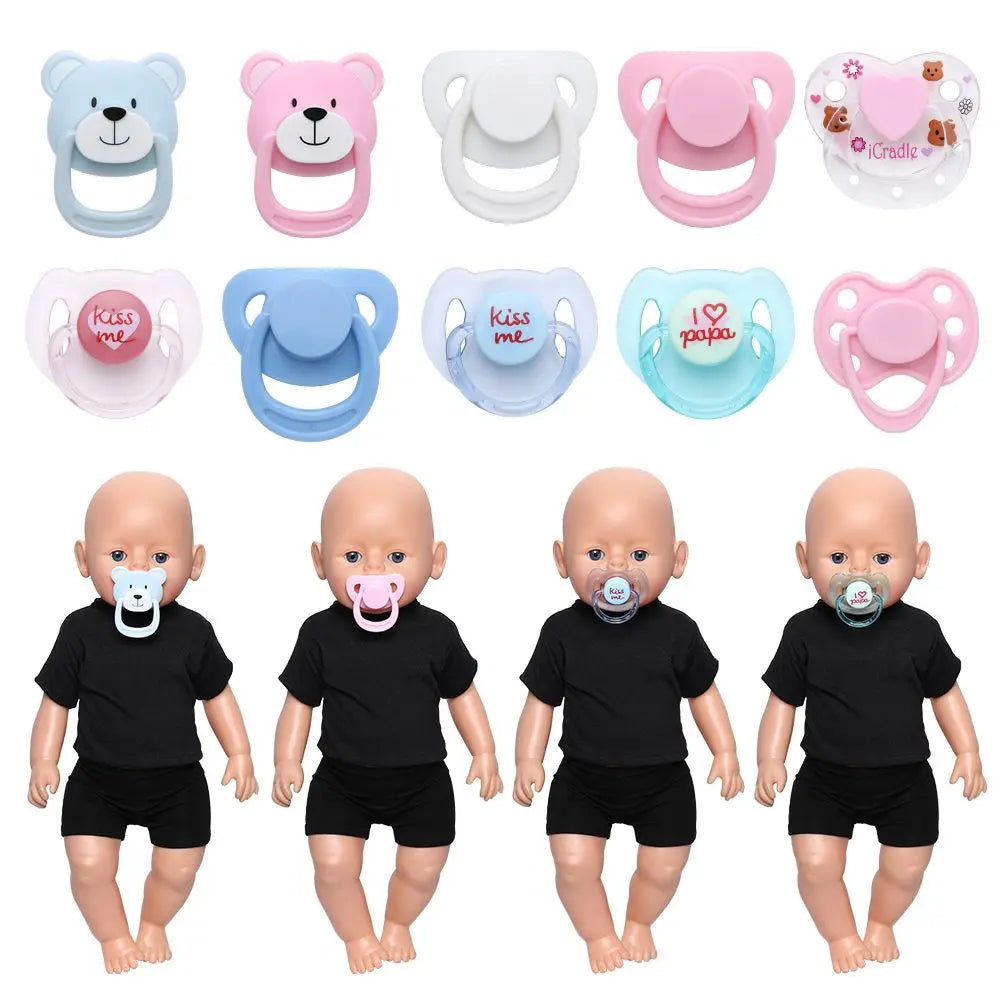 Kids Toy Handmade Accessories New Baby Simulation Doll Magnet Pacifier Dummy Nipples