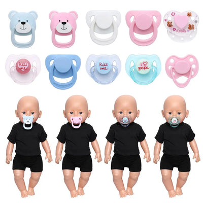 Kids Toy Handmade Accessories New Baby Simulation Doll Magnet Pacifier Dummy Nipples