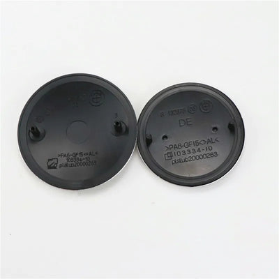 3D ABS 74MM & 82MM BMW HOOD EMBLEM – FRONT BONNET & REAR TRUNK BADGE COVER FOR BMW E39 E46 E30 E36 E87 E60 E90 ACCESSORIES
