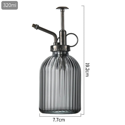 1pc Plant Flower Glass Garden Watering Pot Mister 300ml Water Cans Sprayer Bottle Spray Irrigation Supplies Hairdressing Tool