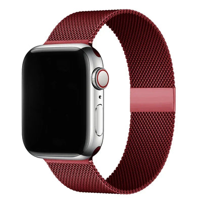 milanese Loop Band for apple watch Strap Ultra 49mm 45mm 44mm 41mm 40mm Metal Wristband bracelet iwatch series 9 8 7 6 5 4 3 SE