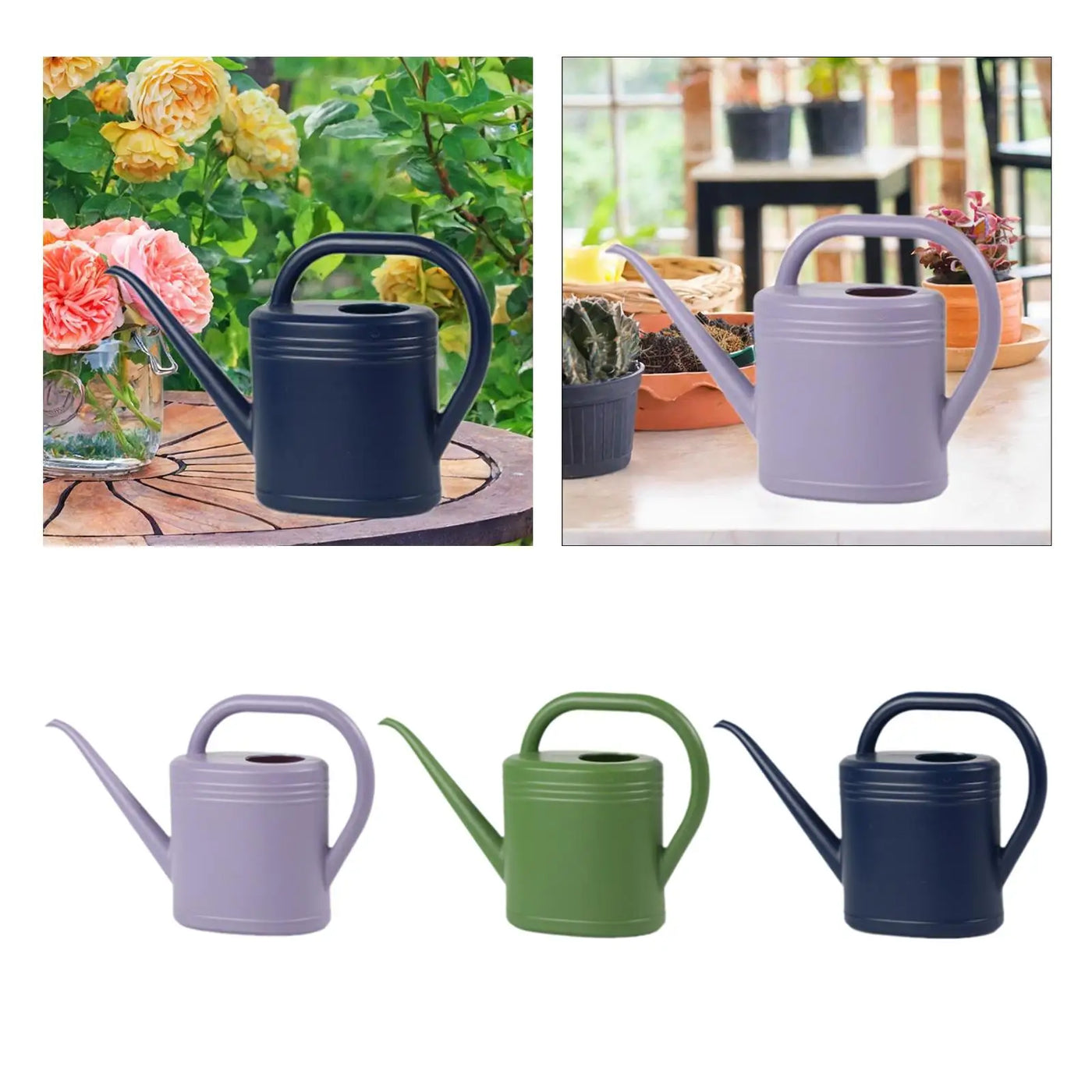 2L Watering Can Sturdy for Garden Flowers House Plants Indoor Outdoor Plants