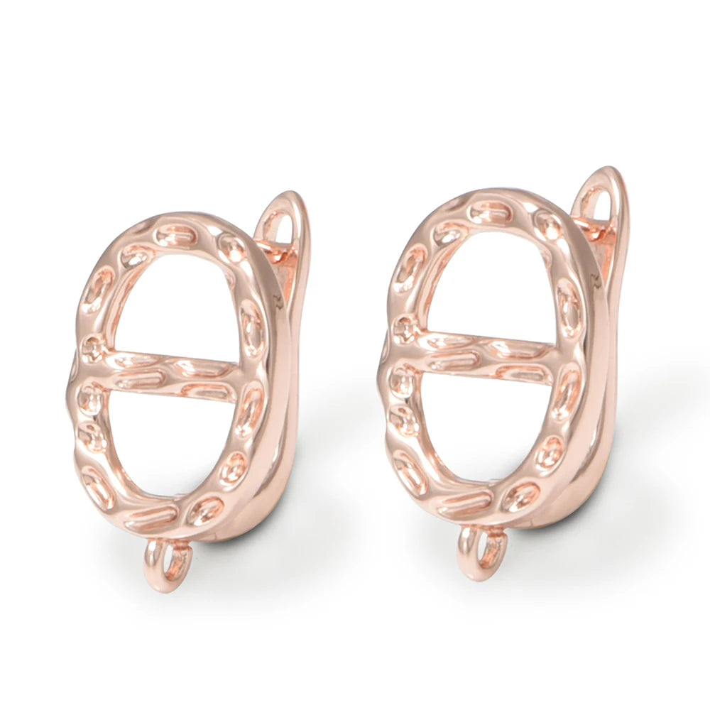 Bronze Musical Note Earrings Findings For DIY Jewelry Earring Hooks Accessory for Jewelry Handmade  Making Supplies