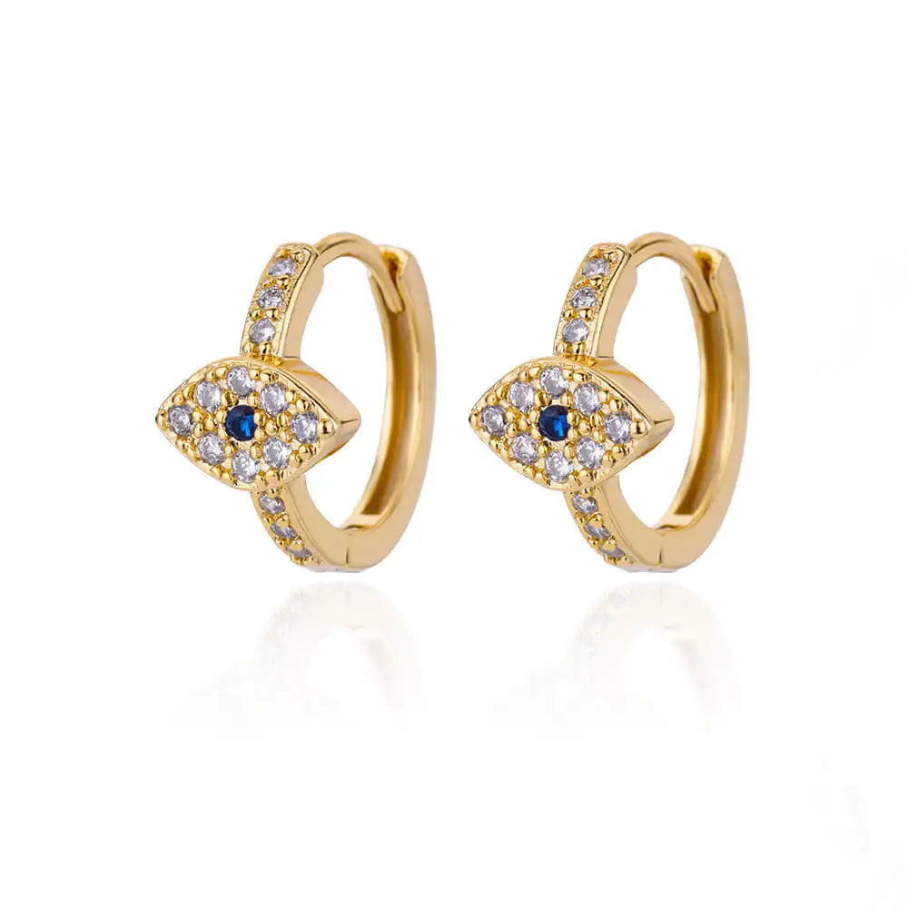 Stainless Steel Rabbit Butterfly Earrings for Women Gold Color Hoop Earrings 2024 Trending Aesthetic Jewelry pendientes mujer