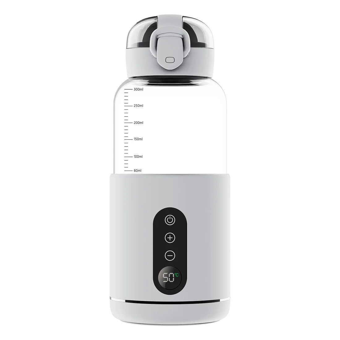 Portable Bottle Warmer For Baby Milk USB Charge With Temperature Adjustable &Display Outdoor Wireless Electric Baby Water Warmer