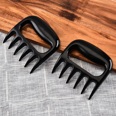 BBQ Accessories Meat Shredder Strong Pulled Pork Puller BBQ Fork Bear Claw Fruit Vegetable Slicer Cutters Cooking Tools