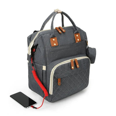 Portable Multi-functional Large Capacity Baby Stroller Bag Foldable Bed Bag for Mothers Outdoor Travel Storage Accessories