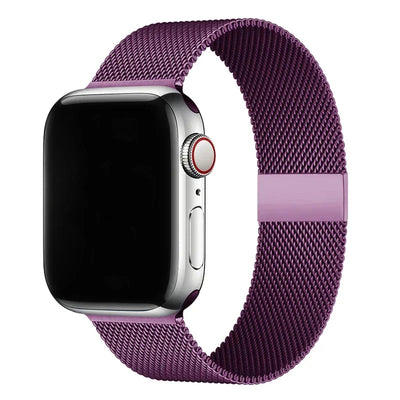 milanese Loop Band for apple watch Strap Ultra 49mm 45mm 44mm 41mm 40mm Metal Wristband bracelet iwatch series 9 8 7 6 5 4 3 SE