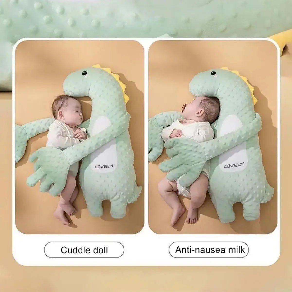 Baby Sleeping Patting Doll Pillow Soothing Electric Palm Baby Pillows Newborn Protector Sleep Nursing Pillow Animals Calming Toy