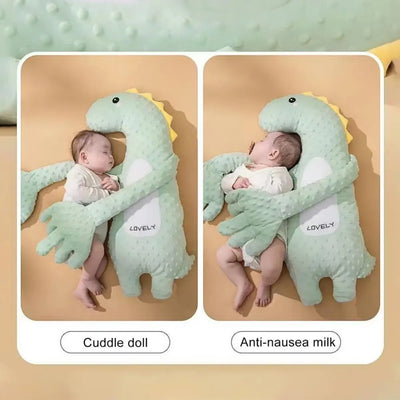 Baby Sleeping Patting Doll Pillow Soothing Electric Palm Baby Pillows Newborn Protector Sleep Nursing Pillow Animals Calming Toy