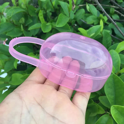 Useful Baby Nipple Pacifier Box Solid Pacifier Box Travel Storage Case Soother Safe Holder Pacifier PP Plastic Box
