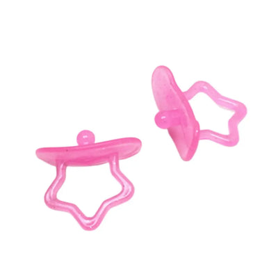 Pretend Play Doll Pacifier DIY Decoration Feeding Miniature Pacifier Games Toys Plastic Pacifier Toy Doll Accessories