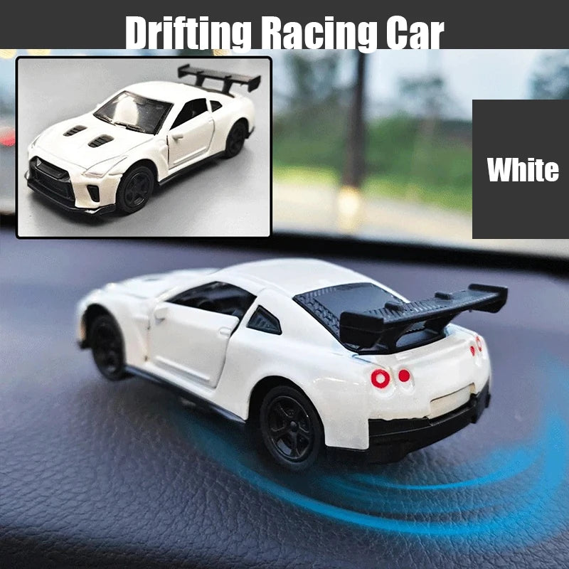 DRIFTING CAR DASHBOARD ORNAMENT – FUN MOVING VEHICLE DECORATION