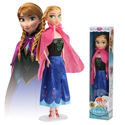 Disney Frozen 2 Elsa Anna Figure Princess Doll Toys Snow Queen Boys Girls Toys Elsa Dolls Clothes for Dolls
