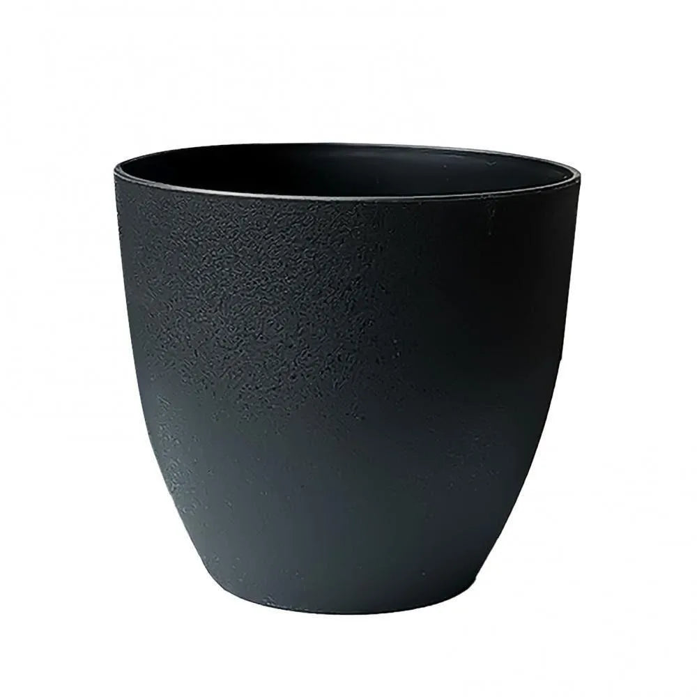 Fashion Plastic Bonsai Flowerpot Large-capacity Frosted Balcony Plant Pot Imitation Stone Plant Growth Cultivation Pot for Home