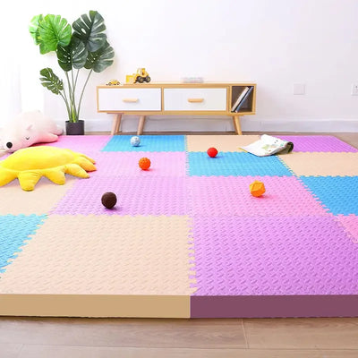 Tatame Puzzle Mat Thick 1.2cm Baby Game Mat 60x60cm Play Mats 16PCS Baby Play Mat Baby Activity Gym Game Mats Floor Mat Foot Mat