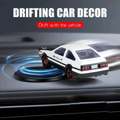 DRIFTING CAR DASHBOARD ORNAMENT – FUN MOVING VEHICLE DECORATION