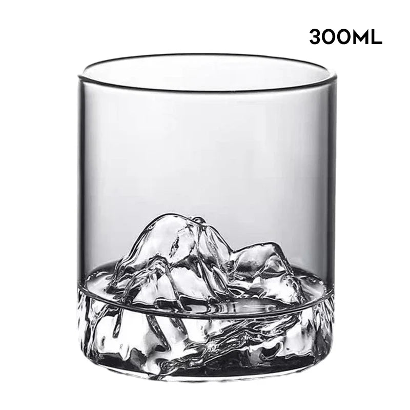 200/300ML Creative Glass Mountain Viewing Cup Mountain Teacup Japanese Cup Household High Beauty Water Mug