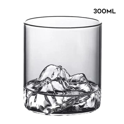 200/300ML Creative Glass Mountain Viewing Cup Mountain Teacup Japanese Cup Household High Beauty Water Mug