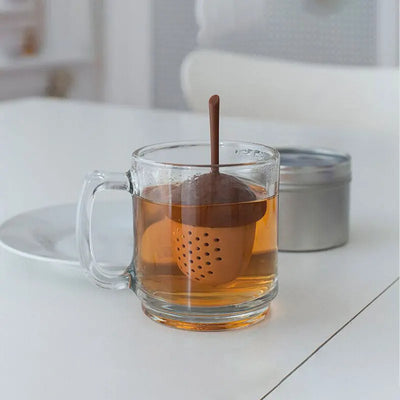1pc Acorn Mini Tea Strainer Silicone Tea Drainer Pinecone Tea Brewer Silicone Tea Brewer