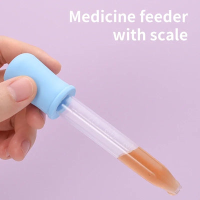 8/20pcs Baby Care EVA Bag Eight-piece Set Baby Nasal Aspirator Nail Scissors Cartoon Set Daily Cleaning Supplies Care Bag