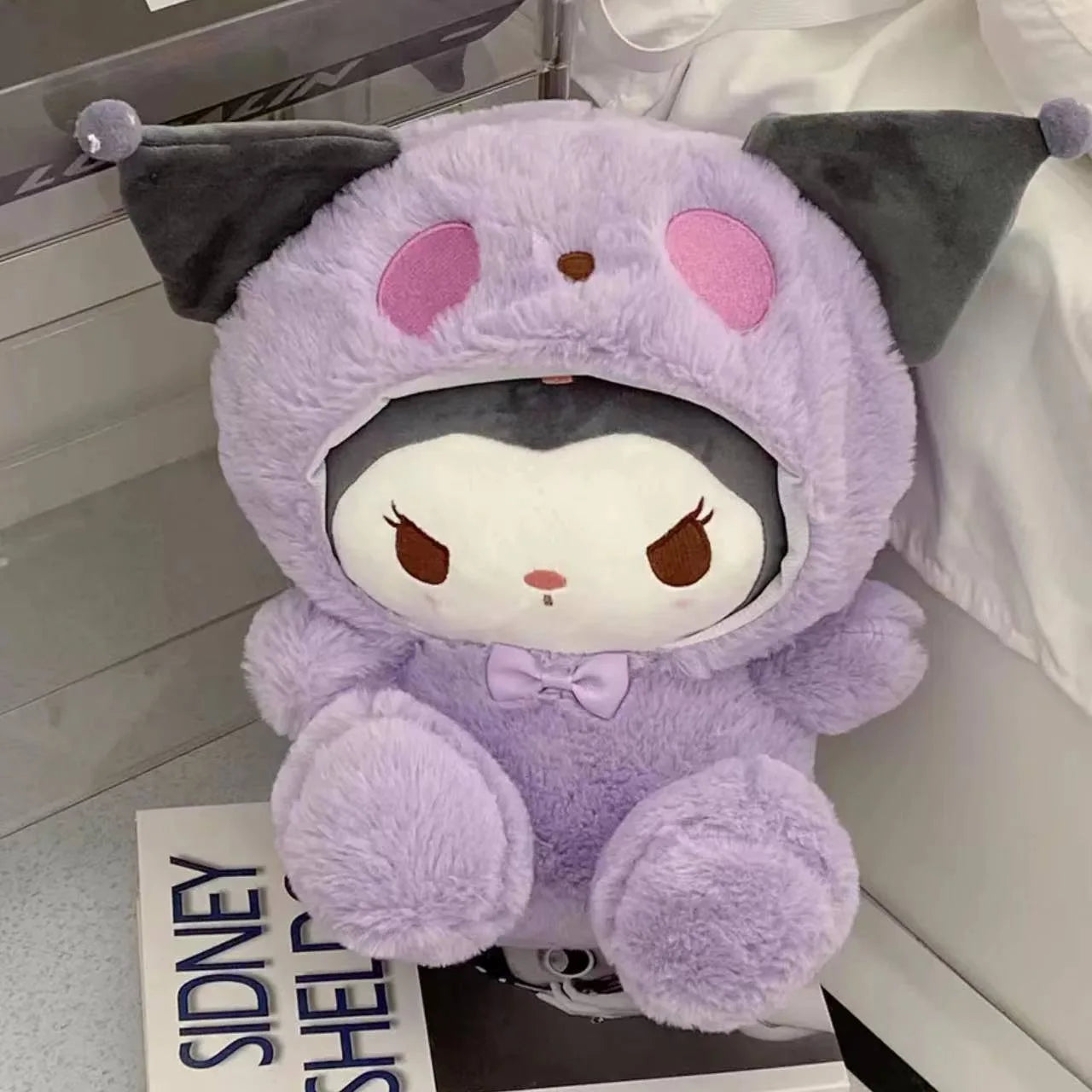 Sanrio 25Cm Anime Kuromid Toys Kawaii Mymelody Cinnamorol Plush Soft Stuffed Animals Doll Plushie Pillow Xmas Gift Decor