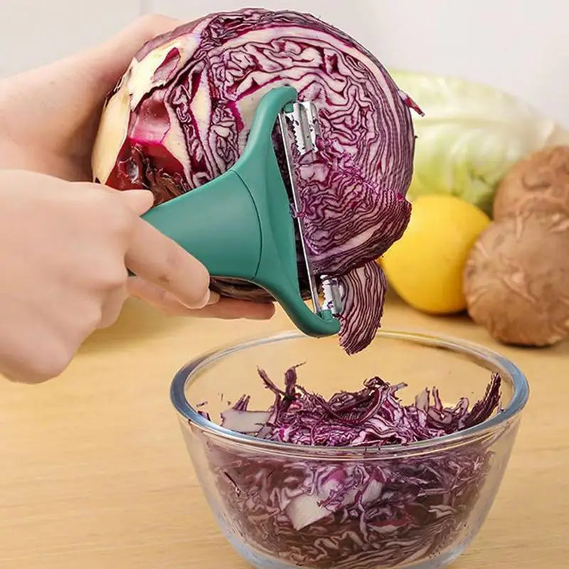 Cabbage Shredder Manual Food Vegetable Slicer Grater For Salads Potato Cucumber Purple Cabbage Kitchen Gadget