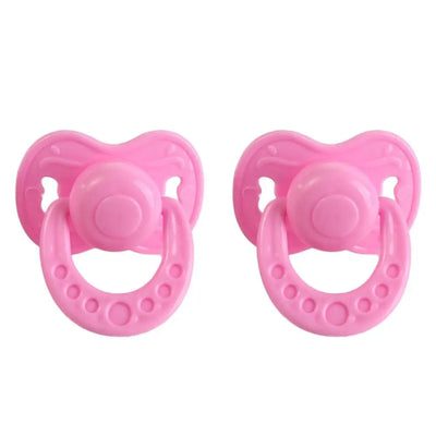 Pretend Play Doll Pacifier DIY Decoration Feeding Miniature Pacifier Games Toys Plastic Pacifier Toy Doll Accessories