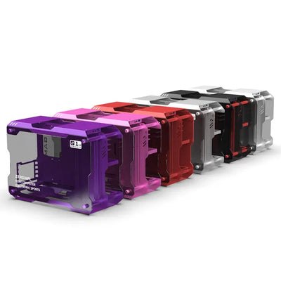 ZEAGINAL ZC-01M mini water-cooled chassis all-aluminum double-sided tempered glass DIY desktop computer game small chassis