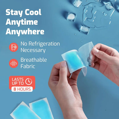 Baby Adults Ice Cool Patch Cold Compress Ice Cool Patch Multi function Physical Cooling Heatstroke Prevention Antipyretic Tools