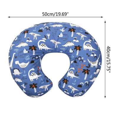 Washable Nursing Pillowcase Removable Nursing Pillow Cover Ushape Print Nursing Pillow Case Breastfeeding Pillow Sleeve