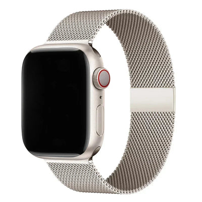 milanese Loop Band for apple watch Strap Ultra 49mm 45mm 44mm 41mm 40mm Metal Wristband bracelet iwatch series 9 8 7 6 5 4 3 SE
