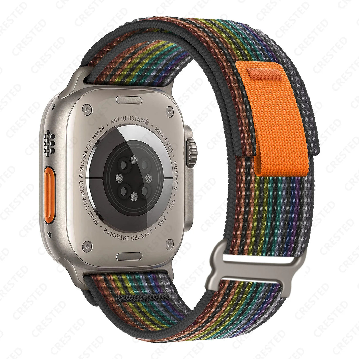 Trail Strap For Apple Watch Ultra 2 Band 49mm 45mm 44mm 42mm 40mm 41mm 38mm Nylon bracelet correa iwatch series10 9 8 7 6 5 4 SE