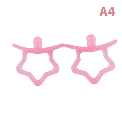 2Pcs/set Lovely Doll Pacifier Doll Play House Supply Dollhouse Dummy Nipple Kids Toy Dohllhouse Doll Baby AccessoryКукольный Дом