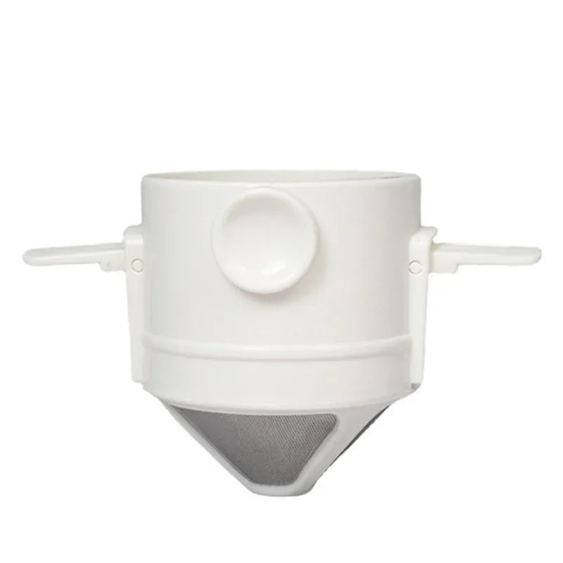 Coffee Filter Folding Hand Brewed Coffee Dripper Cone for Drip Reusable Coffee/Tea Holder Funnel Paperless Pour Over Holder