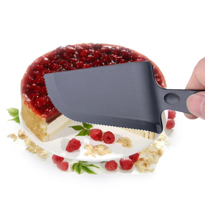1pc Pizza Cutter Plastic Cake Knife Pie Cutter for Cheese Dessert Cutlery Bakeware Cake Spatula Tool Wedding Cake Slicer