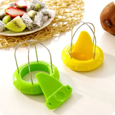 STAINLESS STEEL DETACHABLE KIWI & FRUIT PEELER – KITCHEN GADGETS & SALAD PREP TOOL