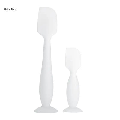 Baby Diaper Cream Brush Silicone Diaper Cream Spatula Baby Butt Cream Applicator Brushes for Babies Newborn Care Tools