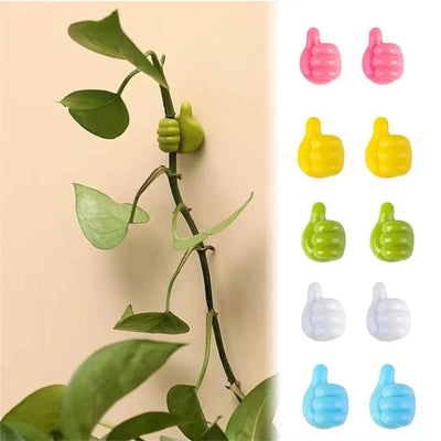 Hand-shaped Rubber Holder Glasses Cable Power Cord Charging Line Self Adhesive Mini Hook Storag Organizer Gadget Car Accessories