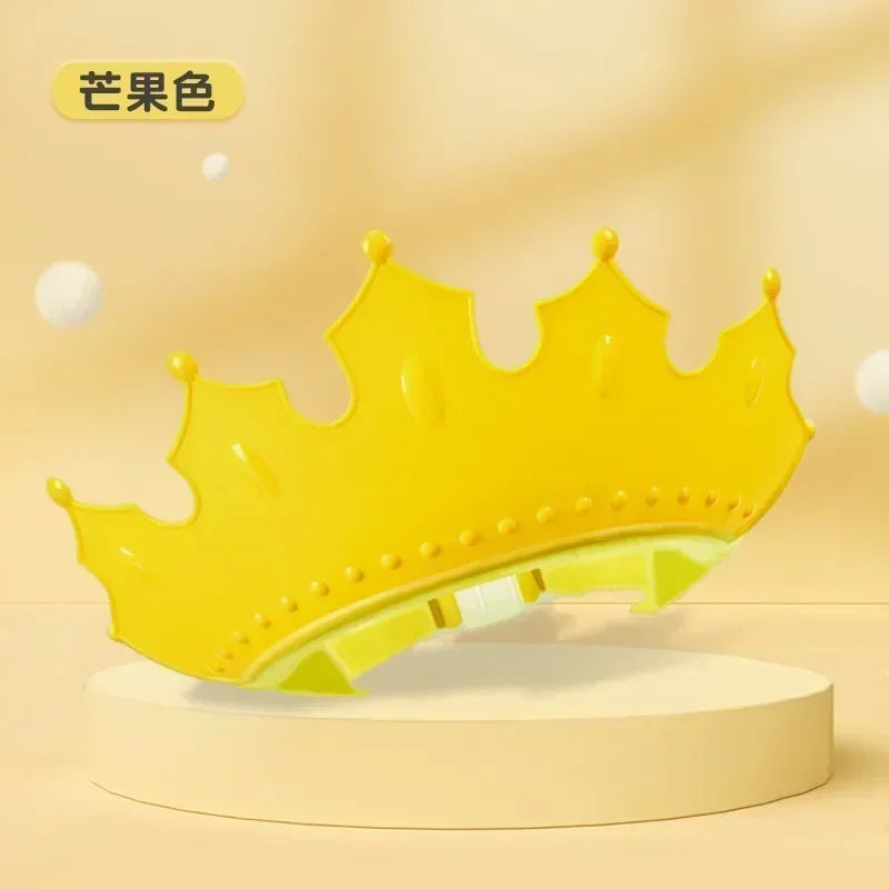 Baby Shower Soft Cap Adjustable Hair Wash Hat For Kids Ear Protection Safe Children Shampoo Bathing Shower Protect Head Cover