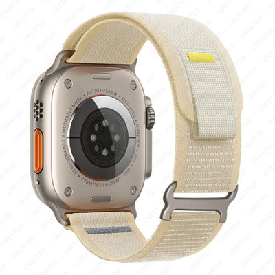 Trail Strap For Apple Watch Ultra 2 Band 49mm 45mm 44mm 42mm 40mm 41mm 38mm Nylon bracelet correa iwatch series10 9 8 7 6 5 4 SE