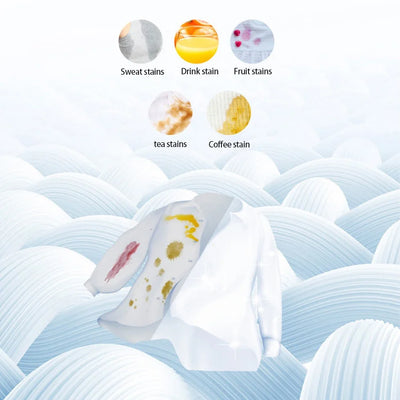 30Pcs Washing Powder Laundry Cleaning Children's Clothing Underwaer Laundry Soap Concentrated Detergent for Washing Machines