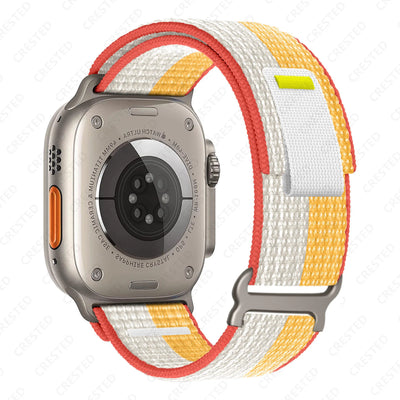 Trail Strap For Apple Watch Ultra 2 Band 49mm 45mm 44mm 42mm 40mm 41mm 38mm Nylon bracelet correa iwatch series10 9 8 7 6 5 4 SE