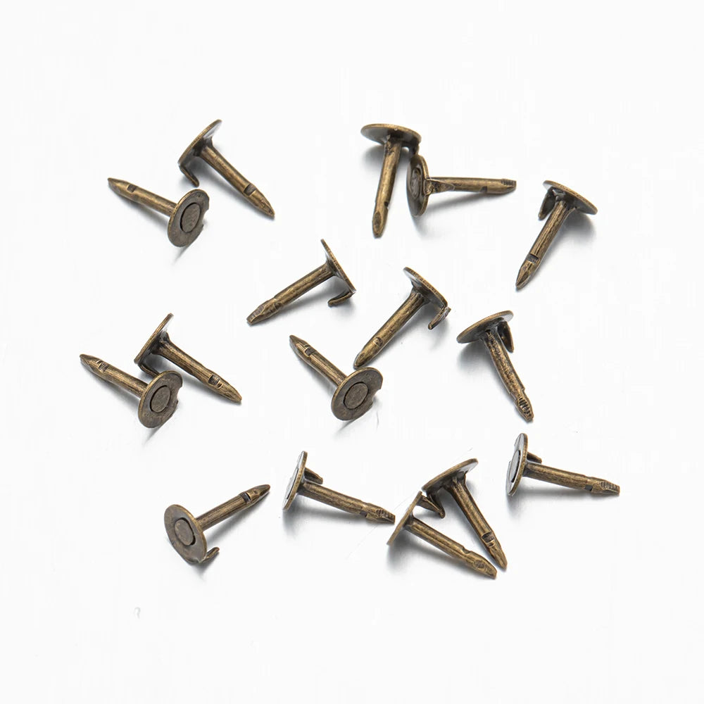 100pc Metal Locking Pin Back Brooch Badge Holder Lapel Base For DIY Jewellery Material Making Supply Craft Accessories Handmade