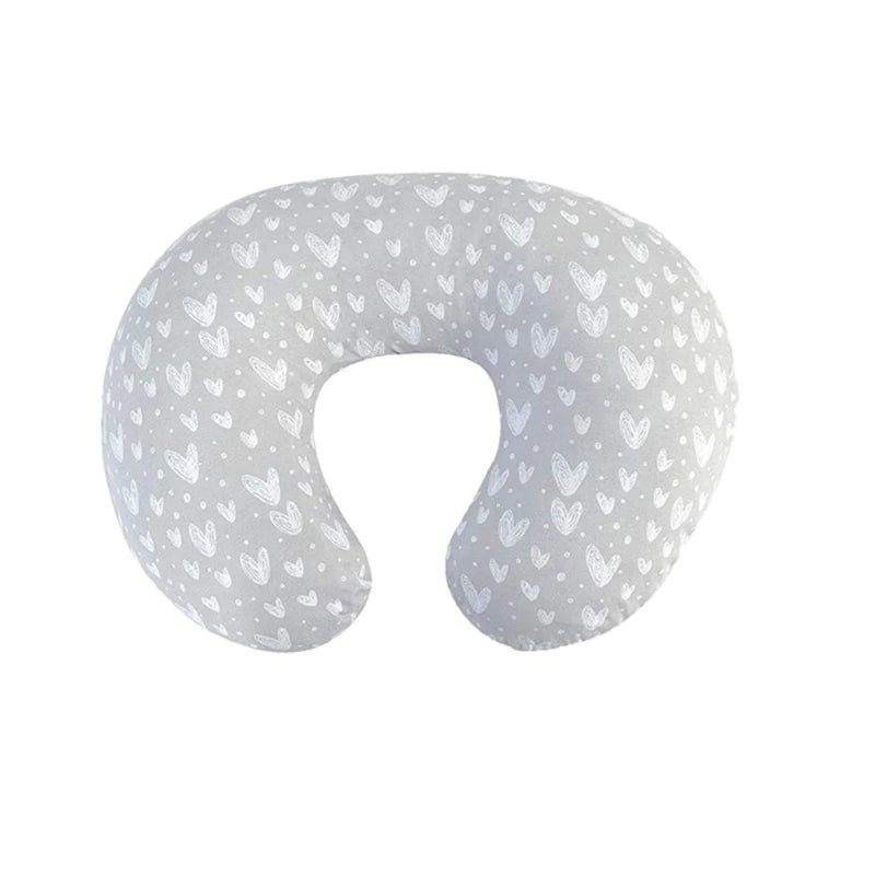 Baby Nursing Pillow Cover Newborn Maternity Breastfeeding Pillow Cover Print U-shape Nursing Pillow Breathable Slipcover