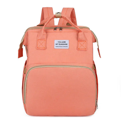 New Upgraded Minimalist Bag Portable Foldable Backpack Multifunctional Large Capacity Crib Mother Baby Mommy Bags Women Backpack