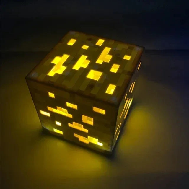 Brownstone LED Light USB Charging Table Lamp Room Decoration Light Children's Birthday Gift Toy Lamp Bedroom Decoration MC Lamp