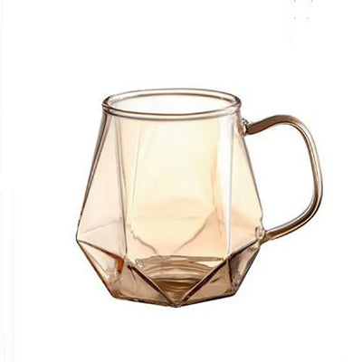 1.5L colourful Diamond Glass Teapot Set Home Water Carafe Heat-resistant Teapot  Hot Cold Water Water Jug Coffee Pot