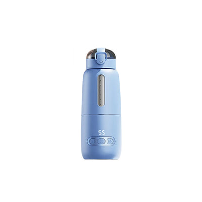 Portable Baby Milk Bottle heater Wireless 316 Food Grade Borosilicate Glass Body 15000mAh Constant 12 Hours Baby Bottle Warmer