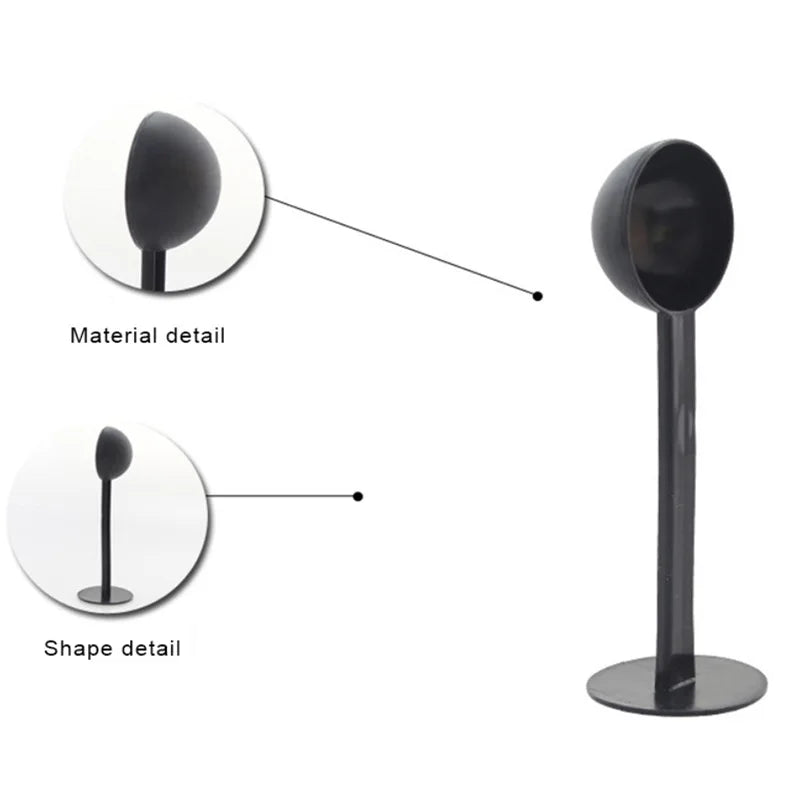 2 In 1 Coffee Spoon Dual-use Measuring Tamper Spoon Plastic Bakeware Powder Press Scoop Kitchen Tools Coffee Machine Accessories